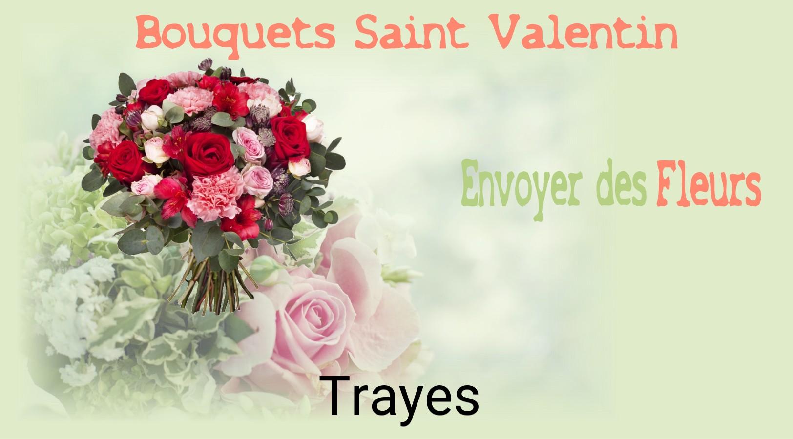 Roses de Saint-Valentin livrées à Trayes